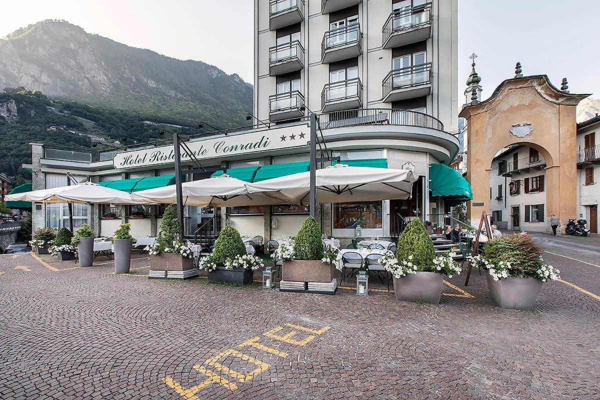 Hotel Conradi Chiavenna Ngoại thất bức ảnh